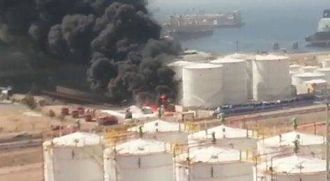 العناية الإلهية تحول دون وقوع كارثة كبيرة في العقبة صور وفيديو