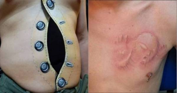 شاهدوا 20 صورة لأوشام غريبة ومرعبة!