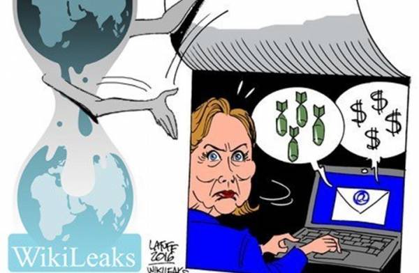 ويكيليكس ينشر 50 ألف وثيقة من بريد هيلاري كلينتون