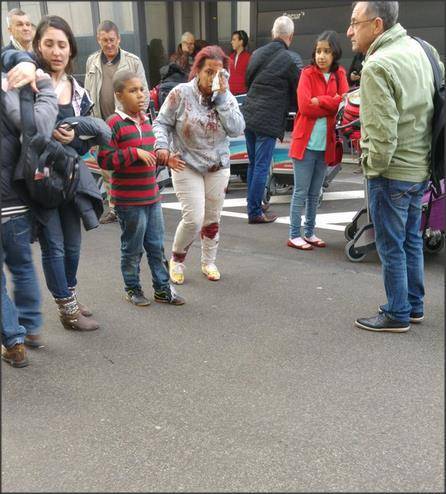 قتلى وجرحى في اربعة انفجارات هزت العاصمة بروسكل  صور وفيديو