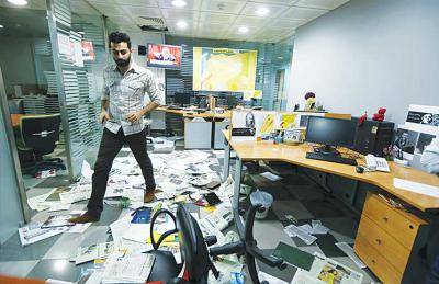 رسم كاريكاتيري بعنوان كذبة نيسان يتسبب بالاعتداء على صحيفة سعودية في بيروت