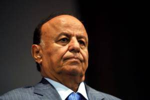 هادي يعين الأحمر نائبا ويعفي بحاح من رئاسة الحكومة