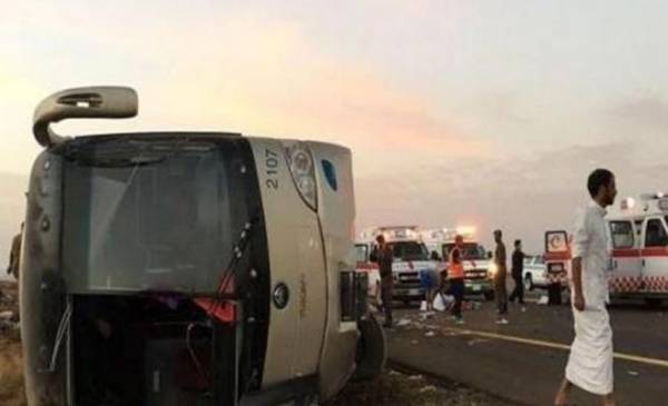 إصابة 25 معتمرًا مصريا في حادث سير قرب جدة