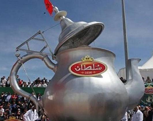 أكبر براد لشاي يدخل موسوعة غينيس