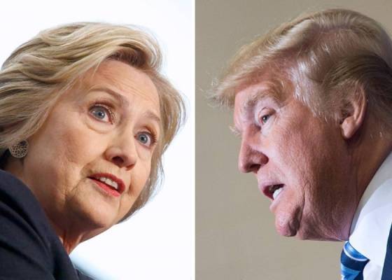 ترامب وكلينتون يمضيان بعزم للتنافس على الرئاسة الأميركية