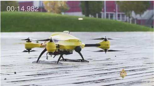 طائرة إسعاف مسيرة لإنقاذ مرضى القلب