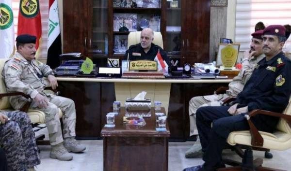 العبادي يعفي قائد عمليات الفلوجة من منصبه