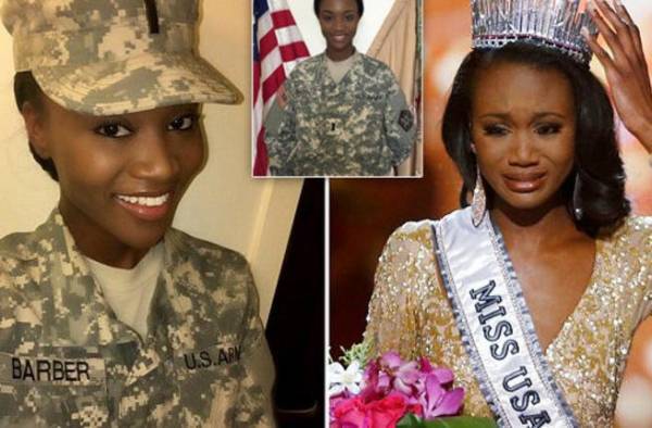 صور: ضابطة تحصل على لقب ملكة جمال أمريكا لعام 2016