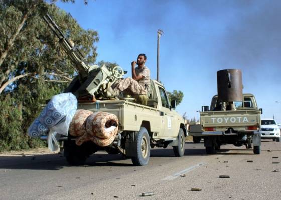 تقهقر داعش في سرت الليبية