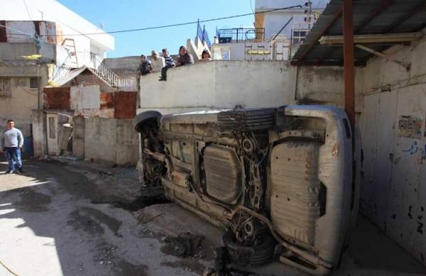 سرقة سيارة وزير التنمية الفلسطيني أمام مخيم قلنديا والأمن يستعيدها 