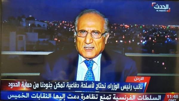 العناني : العالم لم يتجاوب معنا بشكل كافٍ والأردن بحاجة الى مزيد من الدعم العسكري