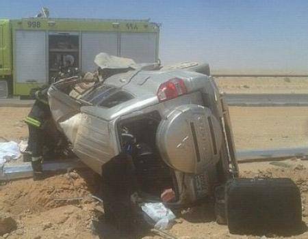 وفاة 3 أردنيين في حادث بالسعودية