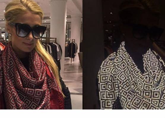 لتجنب مطاردة الكاميرات.. شال يجعل التقاط الصور مستحيلاً