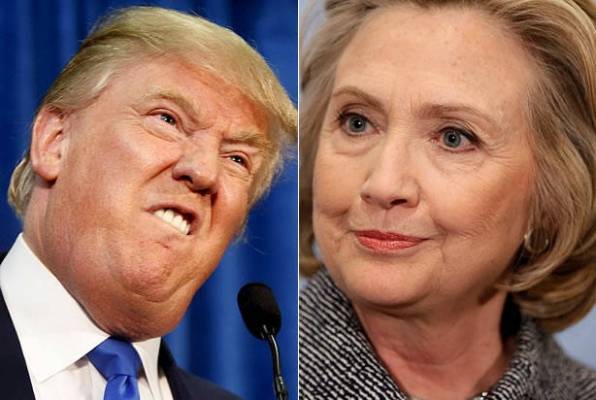 كلينتون وترامب.. الفارق يتسع