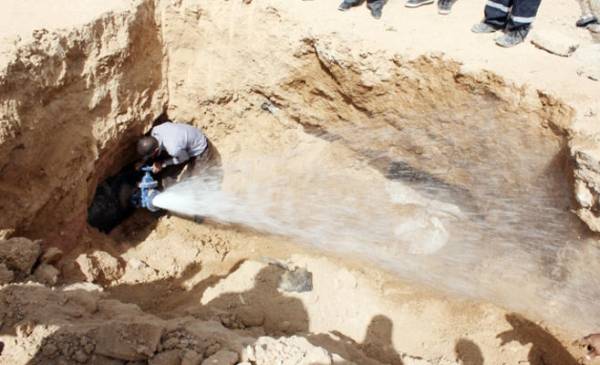 إزالة أكبر اعتداء على مصادر المياه في سويمة