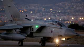 مقاتلات بريطانية تقصف قصرا لصدام يستخدمه داعش في الموصل بشمال العراق