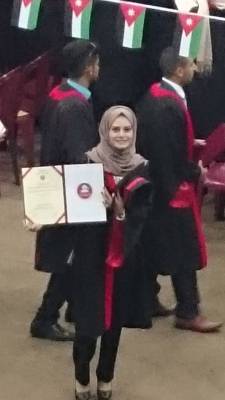 مبارك لـ رولا فاروق سعيد الدهيدي التخرج