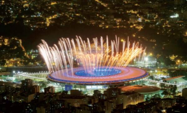 حفل فني متعدد الألوان في افتتاح أولمبياد ريو 2016