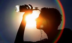 درجات الحرارة توالي ارتفاعها