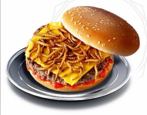 إسرائيل تروج لـهمبرغر الحشرات عالمياً!