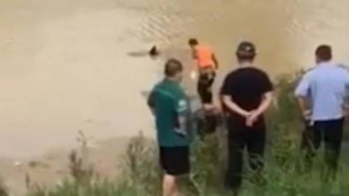 بالفيديو.. جثمان غريق يصدم منقذيه بمفاجأة غير متوقعة