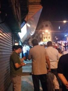 مشاجرة في بار الكت كات بوسط البلد وانباء عن اصابات  صور