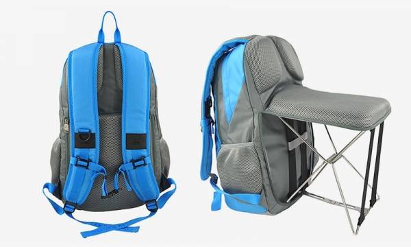 شنطة الظهر المبتكرة ذات المقعد  الخلفي