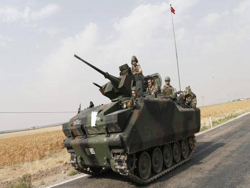 أول وفاة مؤكدة لجندي تركي في إطار عملية درع الفرات