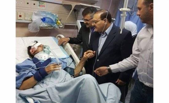 صورة نادرة للفنان الصفدي قبل دخوله في الغيبوبة