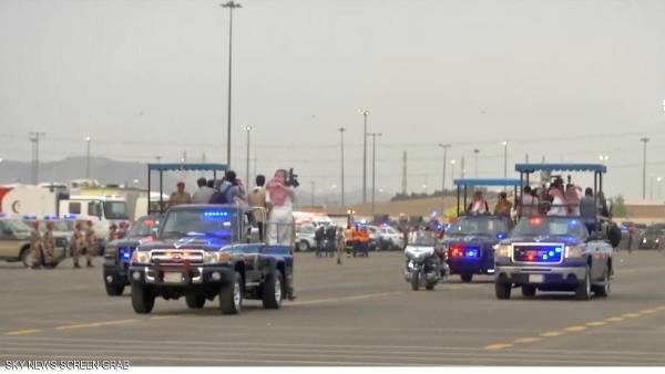 السعودية : عرض عسكري للقوات المشاركة في تأمين موسم الحج