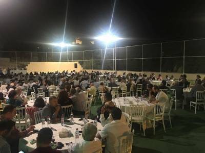 حفل استقبال المرشح نبيل حدادين على شرف اعضاء كتلة النور