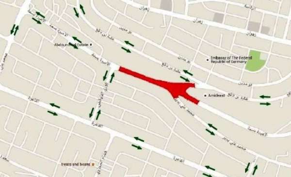 “الامانة” تدعو السائقين لتجنب “تقاطع الدوريات”