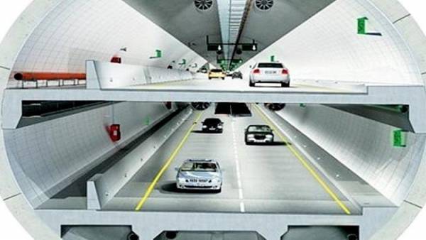 افتتاح أول نفق للسيارات بطابقين في موسكو ... فيديو