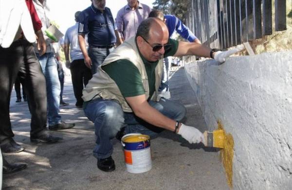 وزير الشباب يشارك في يوم عمل تطوعي صور