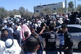 تشييع جثمان الشهيد العمرو في الكرك (فيديو)