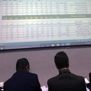 النتائج الأولية للقوائم  اسماء وارقام