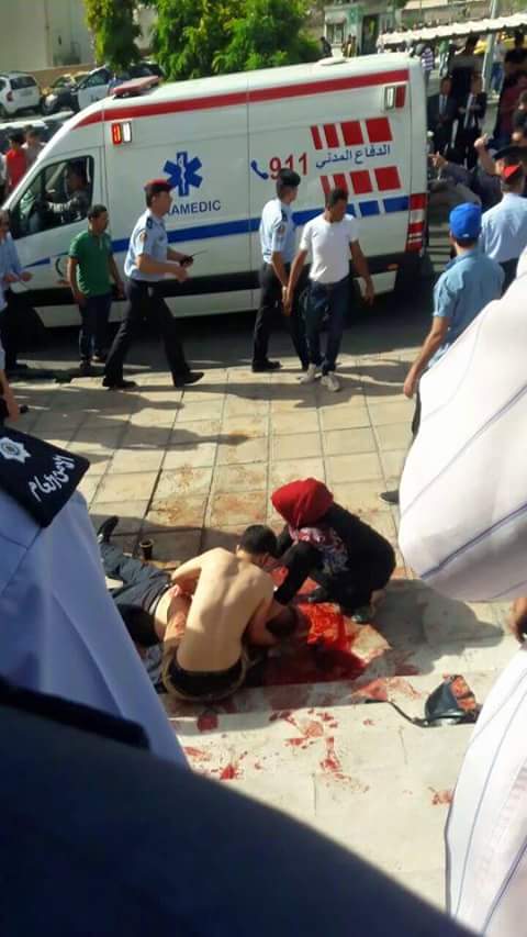 الفتاة التي حاولت انقاذ حتر تروي اللحظة الأخيرة قبل وفاته