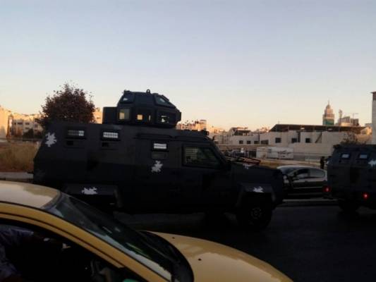 الامن يمنع جك من الاعتصام احتجاجا على اتفاقية استيراد الغاز من الاحتلال  صور