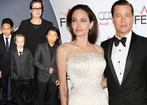 ماذا فعلت أنجلينا جولي لبراد بيت لرؤية أولاده!