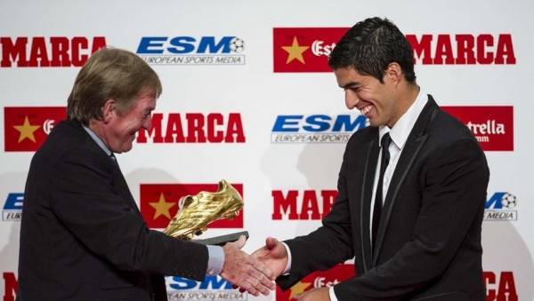 تعرف على موعد استلام سواريز للحذاء الذهبي