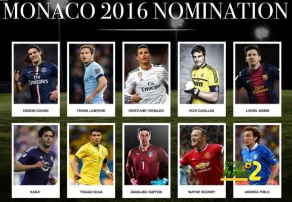 المرشحون لجائزة القدم الذهبية