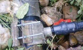 ضبط حفارة مخالفة في الرمثا وسرقة مياه من خط رئيس بعمان