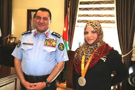 السعودي يكرم البطلة ثروت الحجاج