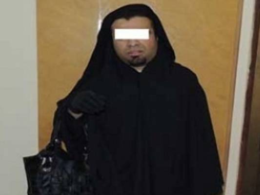 اعتقال مطلوب متخفيا بزي نساء في محافظة اربد