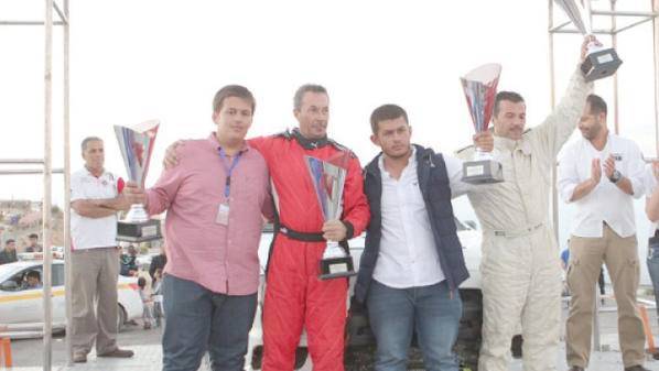 جمعة ينال لقب رالي جبل نيبو