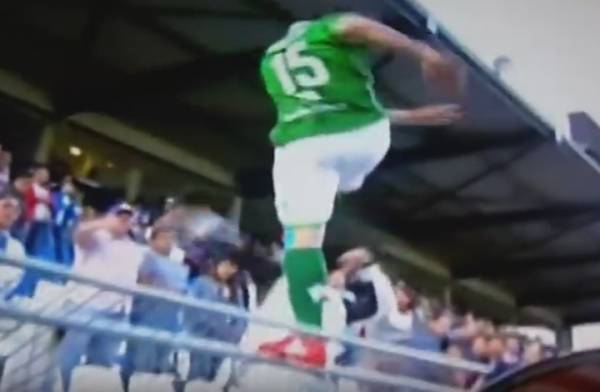 لاعب أرجنتيني مهدد بالسجن بعدما ركل مشجعا بعنف (فيديو)