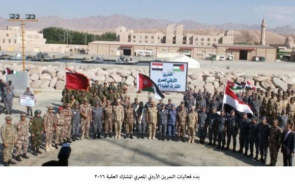 بدء فعاليات التمرين الأردني المصري المشترك في العقبة