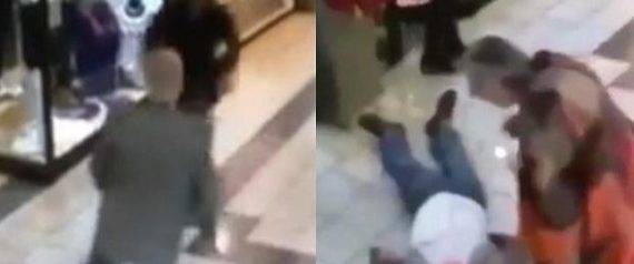 ثمانيني يعيق سارق مجوهرات شاب بركلة مفاجئة.. فيديو