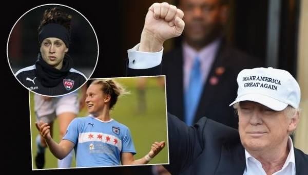 لاعبة أميركية أصرت على توقيع عقد جديد بالسويد..بسبب ترامب!