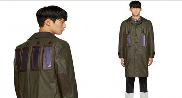 في اليابان...معطف لشحن الهاتف